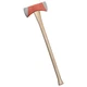 Council Tool 3.5 lb Michigan Pattern Double Bit Axe with 36 Inch Straight Wooden