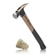 Tools 20 oz Fiberglass Hammer, 13 Inch, Soft Mallet Cap, Shock-Absorbing Grip...