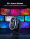 Govee Star Projector &ndash; LED Galaxy Light, 7-Zone Nebula, 50+ Scenes, White Noise