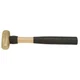 AMERICAN HAMMER AM15BRWG Sledge Hammer,1-1/2 lb.,12-1/2 In,Wood 21YU01