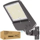 HYPERLITE Parking Lot Light 200W: 30000LM 5000K LED 200W, Bronze 