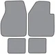 1966-1973 Dodge Polara Loop Carpet Logo Floor Mat 4pc