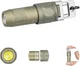 OLIGHT Iultra Rechargeable EDC Flashlight, 80 Lumens Mini LED Keychain Light, Ea