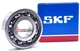 SKF 6203 DEEP GROOVE BALL BEARING, OPEN TYPE, NO SEALS 17x40x12 mm