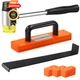 REXBETI Laminate Wood Flooring Installation Kit, LVP 43-Piece, Orange 