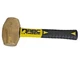 ABC BRASS Hammers with Fiberglass Handle  4LB, 8", USA MADE, NEW