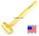 Grace 8oz Brass Hammer BH-8 Gunsmith Gun Care Machinist Made in USA