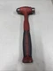 Snap On Tools 24oz. Ounce Ball Peen Dead Blow Hammer Red HBBD24 Made in USA