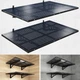 Store 1000 Lbs Total - YIFRO 2 Pack 2x3ft Garage Wall Shelving