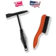 Welding Chipping Hammer High Carbon Steel Spring Handle 10.5in with Wire Brush