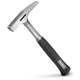 MIDWEST Sheet Metal Hammer - 18 Oz HVAC Hammer with Cleat Slot & Shock Reduction