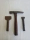 Vtg Stanley Mason&rsquo;s Brick Hammer #431A- 18oz & 3&rdquo; Ender Chisel + Unknown Chisel