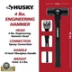 Husky4 lbs. Engineer Hammer with 14 in. Fiberglass Handle.