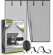 AUGO Garage Door Screen Magnetic Closure - 8 ft x 7 ft, - Solid