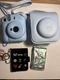 Fujifilm INSTAX mini 12 Instant Camera - Pastel Blue LOT w/ ACCESSORIES
