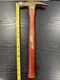 PLUMB 28 oz. Rip Straight Claw Waffle Head Hammer CR28X Wood Handle Red VTG Ames