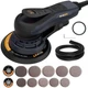 MAXXT Electric 5mm Random Orbital Sander, Palm Sander with Brushless Black
