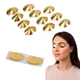 Disposable Eye Protection Cones for Tanning Beds - 50 Pairs - GOLD
