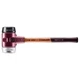 Halder 3029.080 Simplex 7.7 lb. Soft-Face Mallet with Black Rubber and
