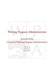 Wpa: Writing Program Administration 35.2 (Spring 2012) by Council Writing Progra
