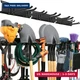 TIDYME Garage Tool Organizer Wall Mount - 48 inches - Sturdy Storage Rack with A