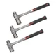 PROTO J1303AVPS Ball Pein Hammer Set,Steel,Steel,3 PC 22UM33