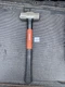 Sears Craftsman USA Huge 48oz Sledge Hammer 38261 Fiberglass Gray Head 15.5&rdquo;