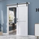 Barn Door 30 x84 White Sliding Hardware Kit Included EaseLife Waterproof inch