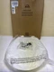 Bemis Round Toilet Seat Closed Front Wood Cotton White Easy Clean