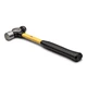 Ball Pein Hammer w/11Inch Cush-N-Grip Fiberglass Handle - Nupla (21008) - 8 oz