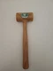 Rawhide Mallet,  3-1/2 in L, Wood Handle Garland Mfg GARLAND MFG 11003