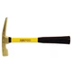 AMPCO SAFETY TOOLS 065-H-10FG 175 LB BRICKLAYERS HAMMER W/FBG HANDLE