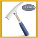 Estwing 24 oz. Bricklayer Mason&rsquo;s Smooth Face Hammer Blue Shock Reduction Grip
