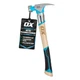 Tools Pro 22oz Curved Hickory Handle Hammer with TPR Grip and Steel Shaft Hic...