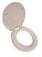Bemis 500EC 063 Toilet Seat with Easy Clean & Change Round, Venetian Pink 