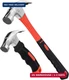 2 Piece Hammer Set,includes 1 Pack 8 OZ Mini Stubby Claw Hammer and 1 Pack 16 OZ
