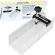 FIRSTINFO H5441 Metal Aluminum Miter Box 9.8 Inch Mitre full size, Silver 