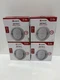 Lot Of (4) Kidde 5" Smoke Detector Alarm White AA Battery Powered 20SDR