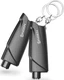 SINSEN Window Breaker Seatbelt Cutter, Car Emergency Safety Keychain, Black 