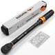 SUZUME Torque Wrench 1/2 Drive (10-170 Ft. Lb/ 14-231 10-170 Ft.Lb, Black