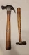Vintage Bingham's Best Brand Small Claw Hammer + Stanley 308B Ball Peen Lot