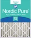 Nordic Pure 20x24x4 (3 5/8) Pleated MERV 14 Air Filter 1 Pack