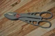 Malco M14a Tinners Snip, Straight, 14 In, Aluminum Frame, Steel Inset Blades