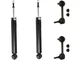 For Nissan Murano Shock Absorber and Sway Bar Link Kit Detroit Axle 66763RBCW