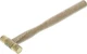 EUROTOOL Brass Hammer, 9-1/8 Inches, 3 Ounces | HAM-215.00 Brown 