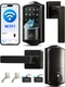 Veise VE027-L Built-in WiFi Smart Lock with Lever Handles - Fingerprint, Keyless