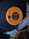 VEVOR Retractable Extension Power Cord Reel 50' Orange Heavy Duty 14AWG/3C SJTOW