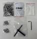 20 pcs Muzata CB40 Invisible Tensioner 1/8" T316 Cable Railing Hardware 20-PACK