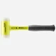 Halder Supercraft HI-VIZ Dead Blow, Non-Rebounding Hammer with Nylon Face Insert
