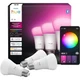 Philips Hue White and Color Ambiance E26 Smart Bulb 60W 800 Lumens 3-Pack